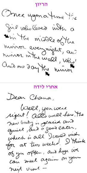 איתור מחלות באמצעות כתב היד